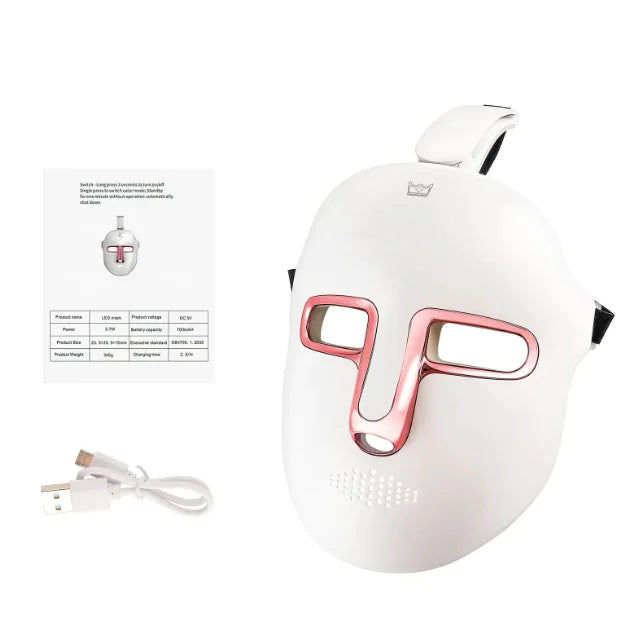 After Hours Spa Mask - Wireless 7-Color LED Facial Mask Luxury At-Home Skincare System