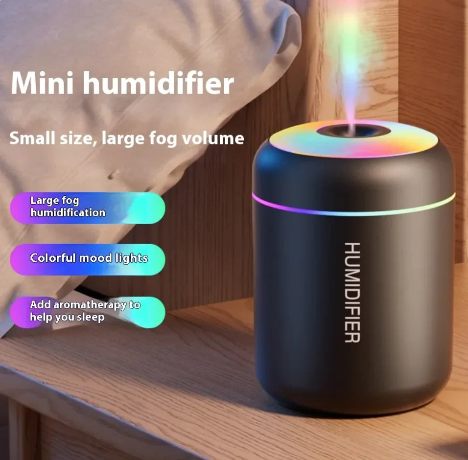 Mini Ambient Light Humidifier (Silent Seven-Colors)