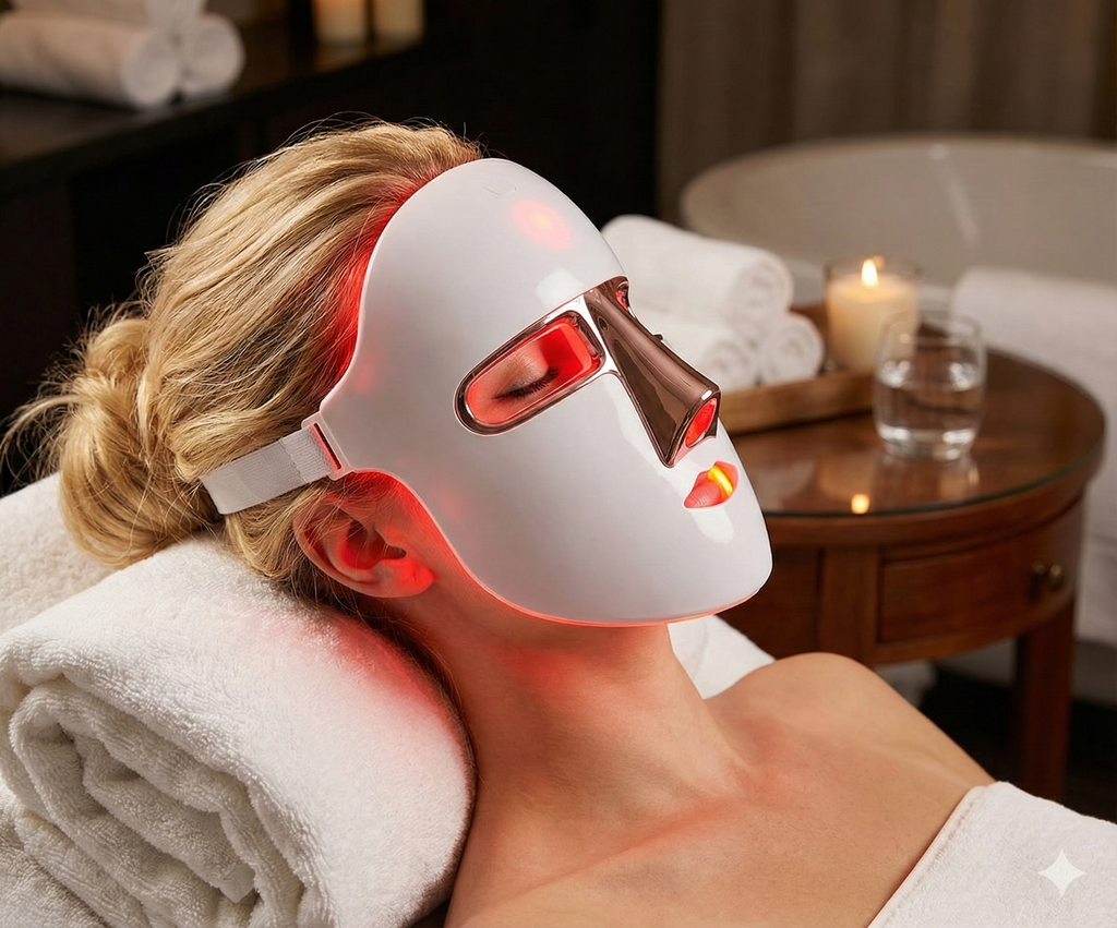 Lumina Clarity Visor - Blue Light LED Therapy Mask for Blemishes, Oily Skin & Clear Complexion