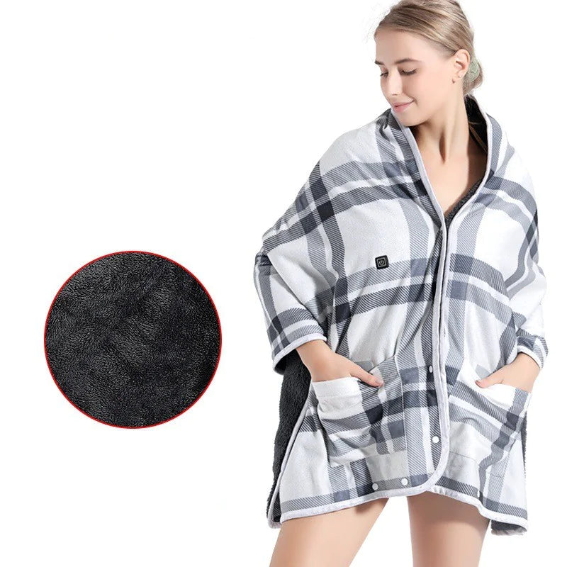 CozyGlow™ Heated Plush Blanket