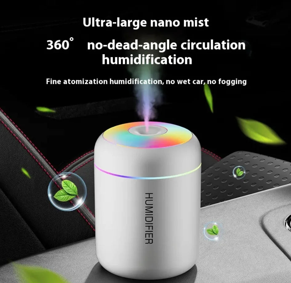 Mini Ambient Light Humidifier (Silent Seven-Colors)