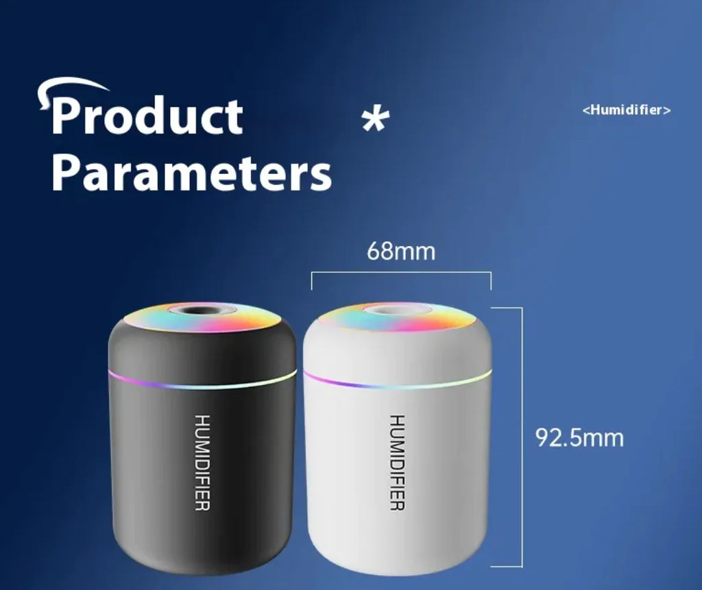 Mini Ambient Light Humidifier (Silent Seven-Colors)
