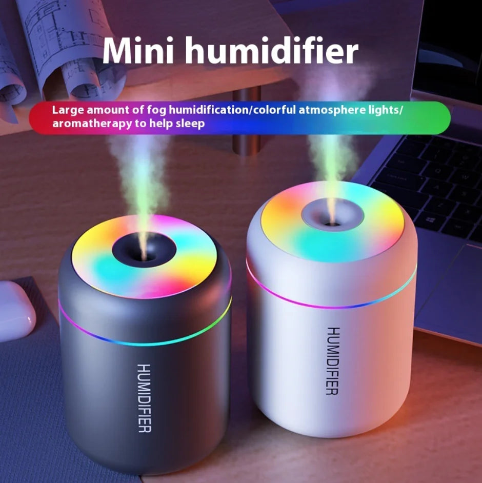 Mini Ambient Light Humidifier (Silent Seven-Colors)